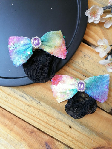 پاپیون فرانسوی کیسه دار رنگین کمان 🌈